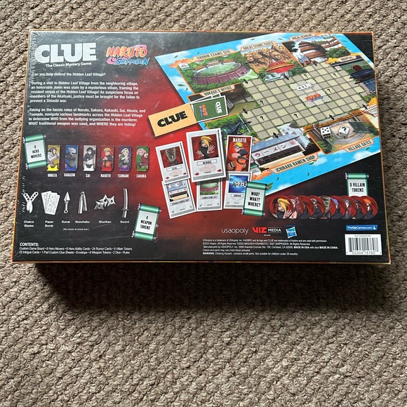 Naruto Clue.. Brand New .. Sealed - Picture 4 of 6